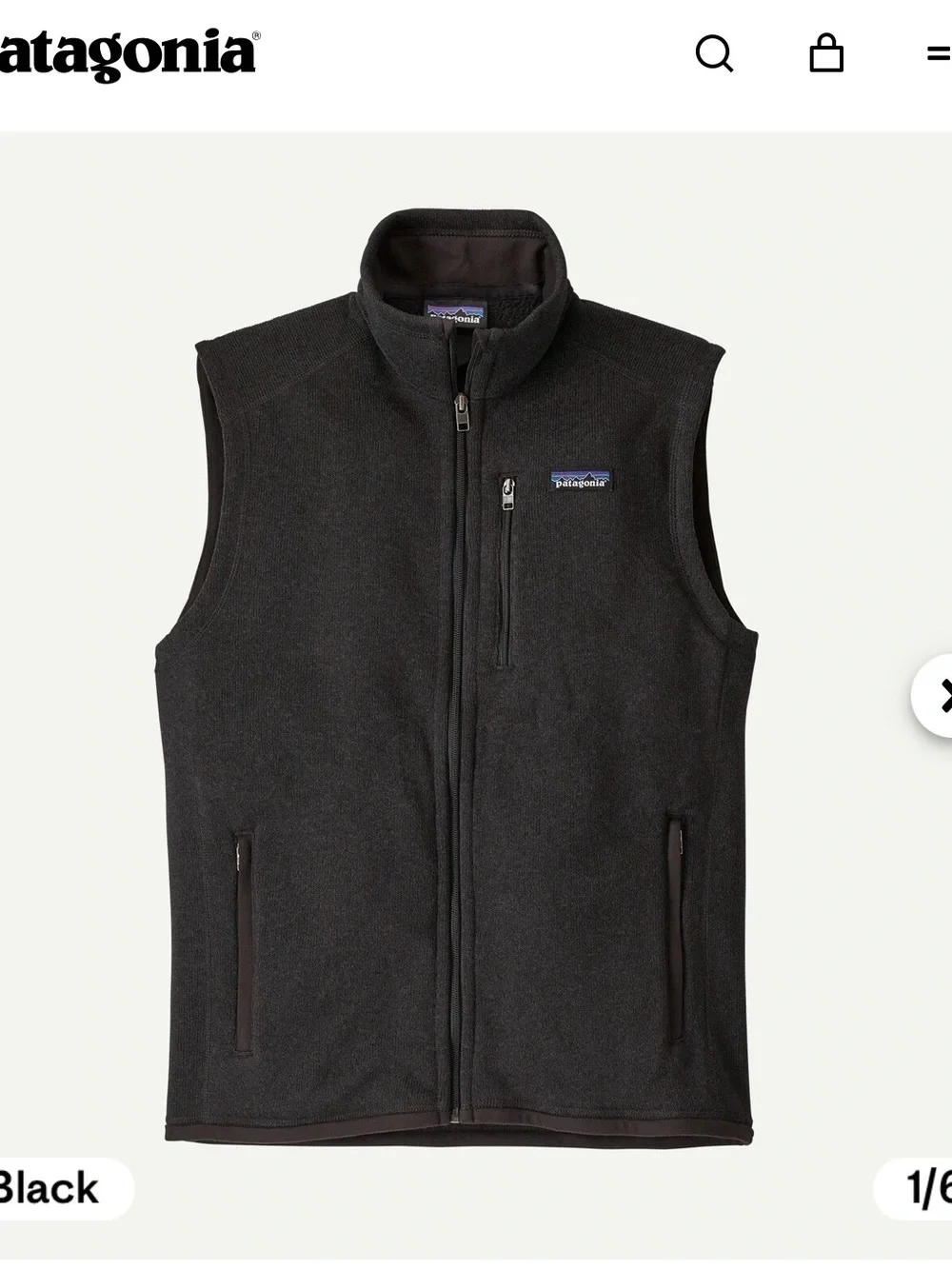 Patagonia Men’s Better Sweater Fleece Vest